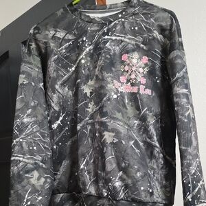 Camouflage Lokelani Quilt Long Sleeve Shirt/Sweater